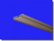 Gardinenschiene Modell 540 2 lauf wei� / silber