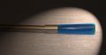 Endst�ck 12 mm Cora-Edelstahl blau