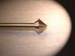 Endst�ck Luna  Edelstahl f�r Gardinenstange 12 mm