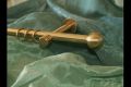 Gardinenstange Messing geb. 16mm einl�ufig Palma