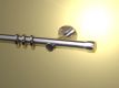 Vorhangstangestange Nickel geb 20 mm Antonio