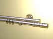 Vorhangstangestange Nickel geb 20 mm Alfonso doppell.