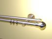 Vorhangstangestange Nickel geb 20 mm Alejandro doppell.