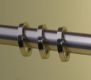 Gardinenringe Nickel geb. 20mm