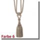 Vorhang Raffhalter mit einer gro�en Quaste Gildon