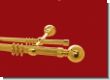 Gardinenstange Messing 30-20 mm  Modell Jaroslav