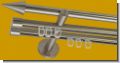 Rundrohr/Innenlauf/Innenlaufsystem 16mm Edelstahl Design Kegel